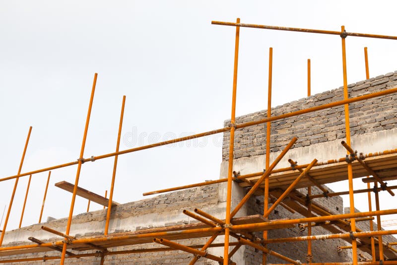 Scaffold In Construction Site Picture. Image 20626566