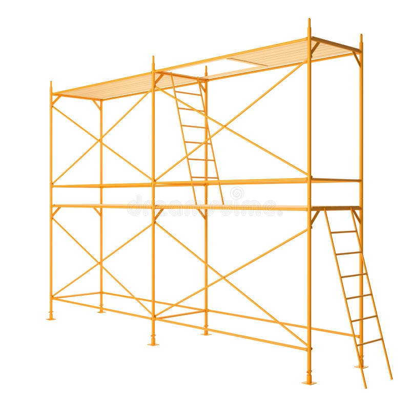 supported scaffold clipart supported scaffold clipart