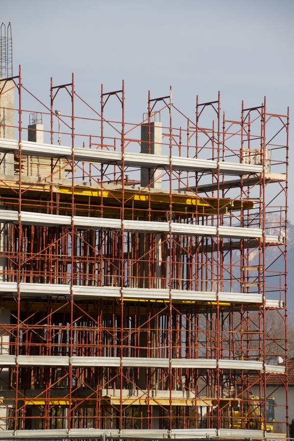 Scaffolding stock photography