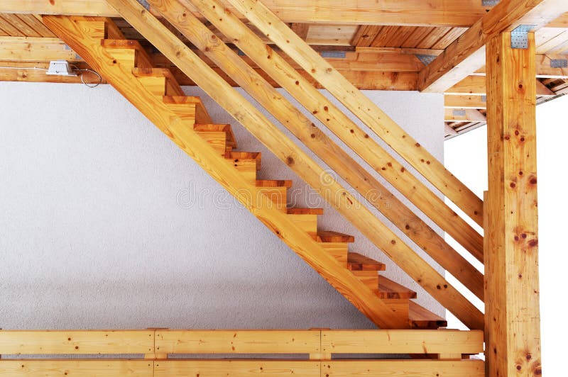 Scala di legno allesterno. fotografia stock immagine di cottage ... Scale in legno da esterno
