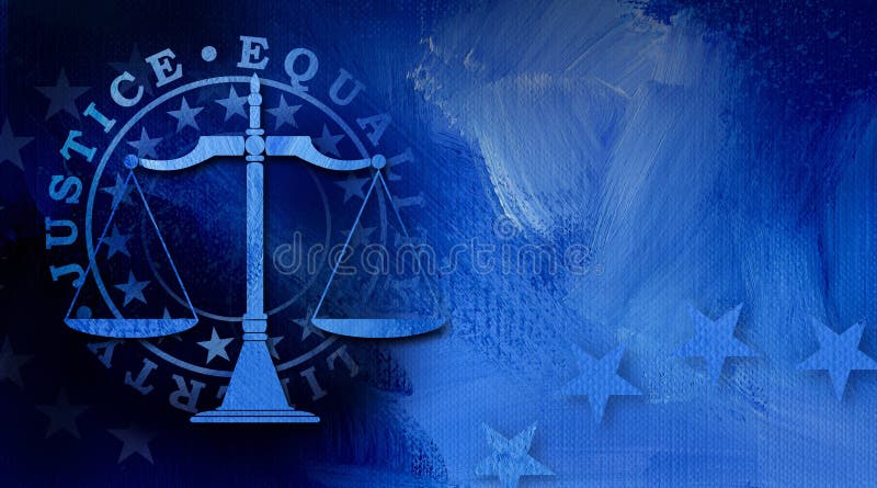 Scale di giustizia giudiziaria con il fondo astratto grafico di Liberty Seal e di uguaglianza illustrazione vettoriale Scale di giustizia giudiziaria con il fondo astratto grafico di Liberty Seal e di uguaglianza illustrazione vettoriale