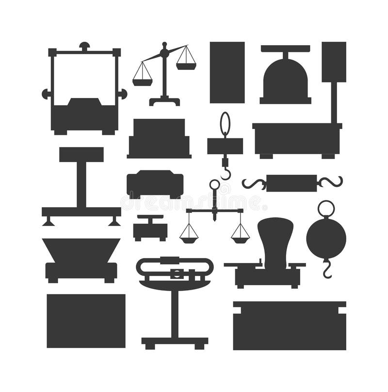 Web icon lawer scales, weigh measurement. Isollated scales weighing  equilibrium weight balance. Freedom industry scales icons vector  instrument. Scales for technology design Stock Vector