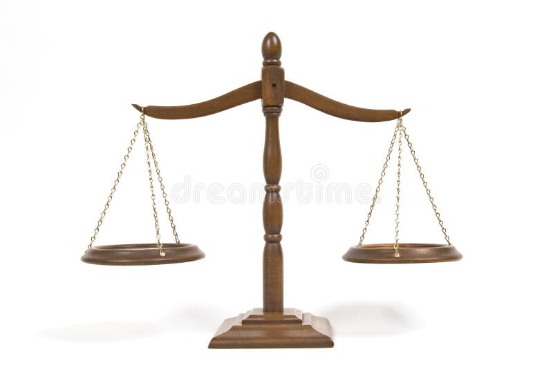 balanced scales of justice