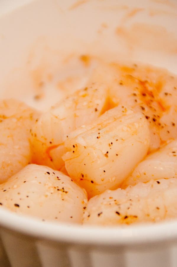 Scallops stock image. Image of scallops, seasoning, ocean 24385077