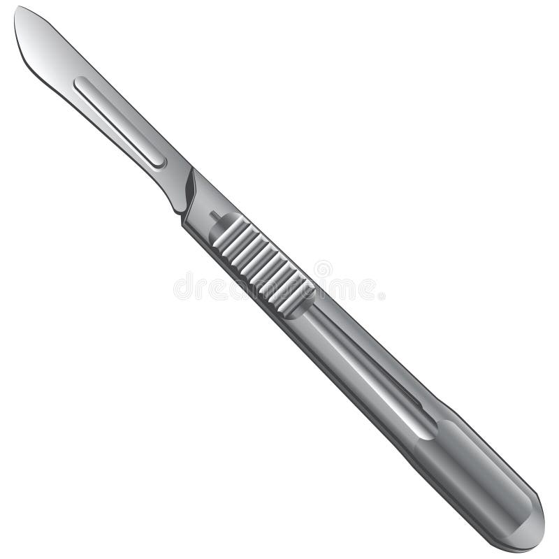 Scalpel chirurgical illustration libre de droits Scalpel chirurgical illustration libre de droits