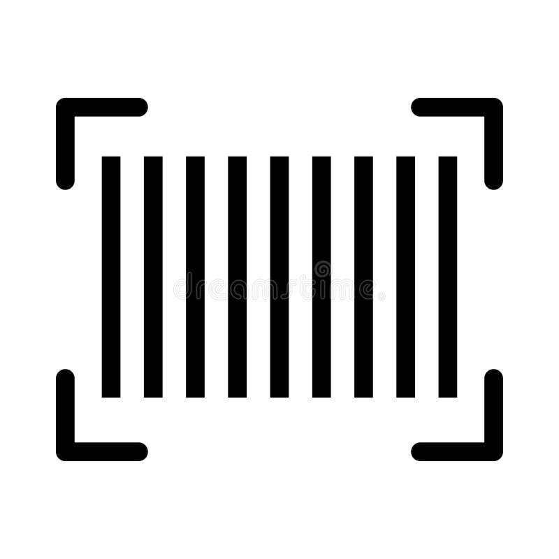 Scan icon for website design and desktop envelopment, apps development. Premium pack. Pps vector vectors