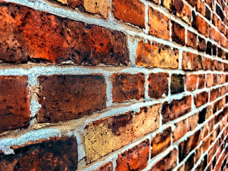 Scandinavian Architecture Style Brickwork Pattern, Texture of a Brick
