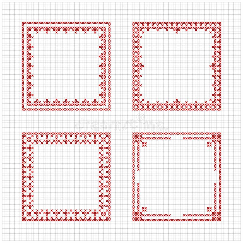 Cross Stitch Circle Border Pattern Cross Stitch Patterns