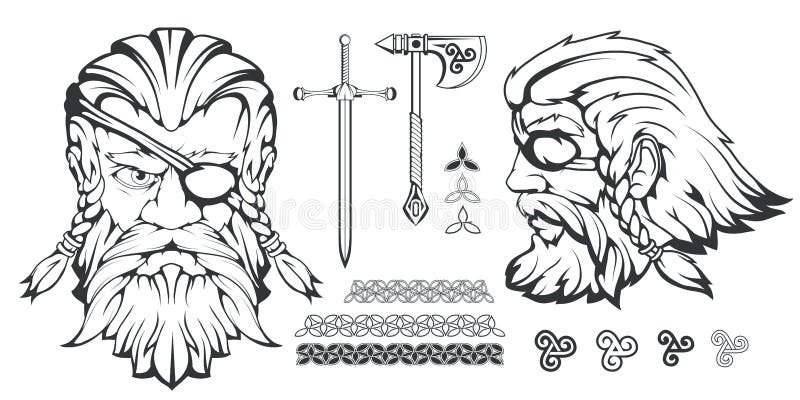 Thor's Mjolnir Viking Norse Mythology Germanic Odin Ravens