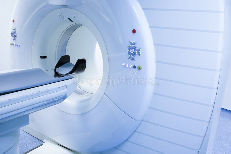 Scanner De CT (tomodensitométrie) Dans L'hôpital Image stock - Image du