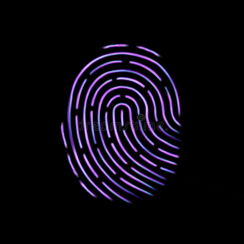 Scanning a Fingerprint for Identification. the Concept of Security