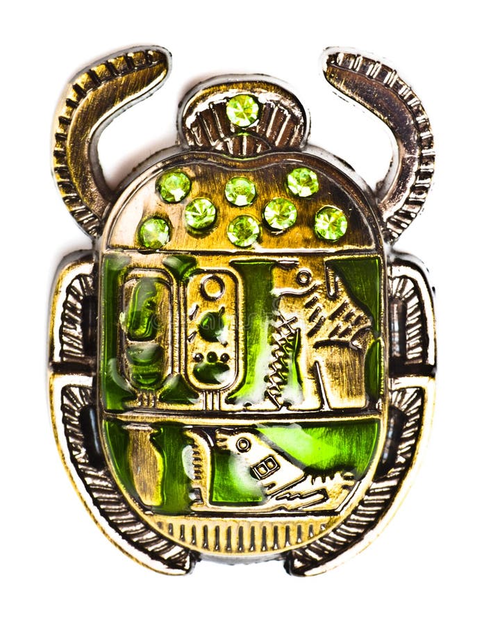 Scarab with gems