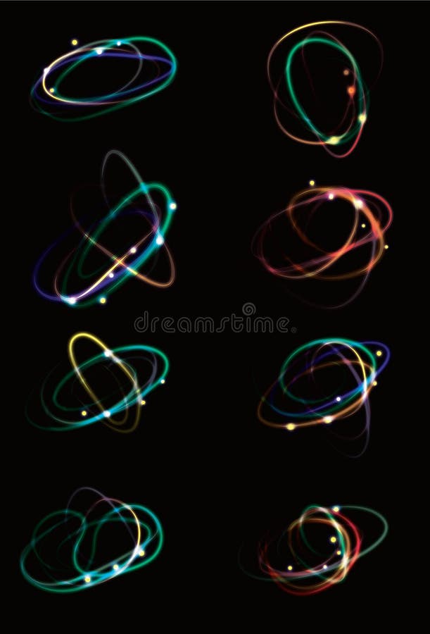 Scarabocchi d'ardore di effetto della luce royalty illustrazione gratis Scarabocchi d'ardore di effetto della luce royalty illustrazione gratis