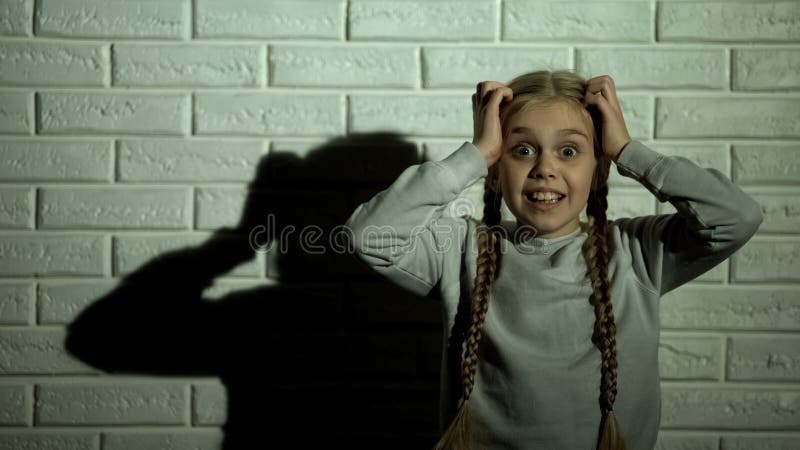 Child Man Horror Face Painting Make Up for Ghost Scary Stock Image - Image  of demon, background: 253004481
