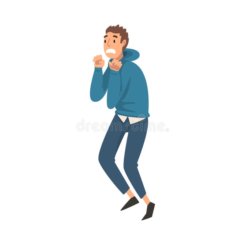 Trembling Person Stock Illustrations – 442 Trembling Person Stock  Illustrations, Vectors & Clipart - Dreamstime