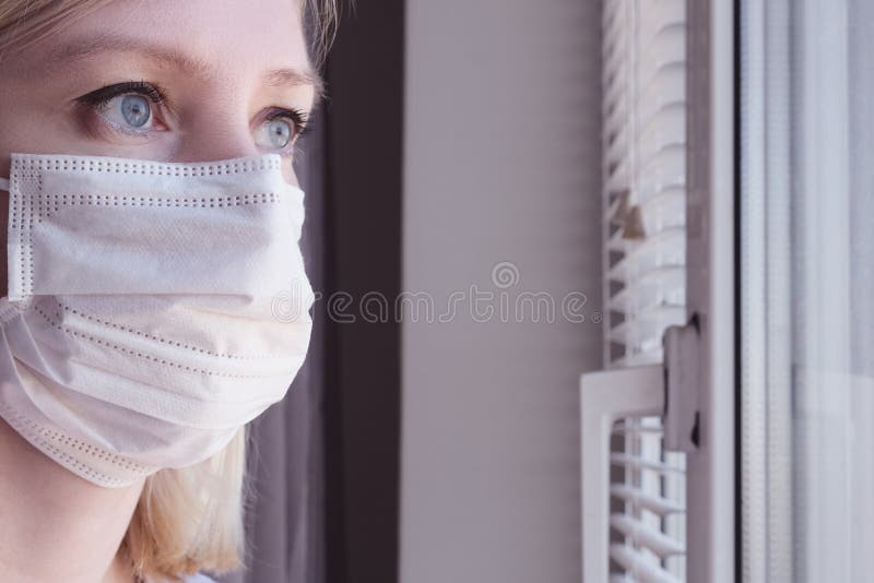 Face Scared Woman Stock Photo 12123496