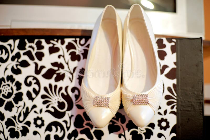 Scarpe d'attaccatura fotografie stock libere da diritti