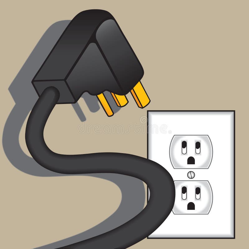 Cartoon Electrical Outlet Stock Illustrations 837 Cartoon Electrical