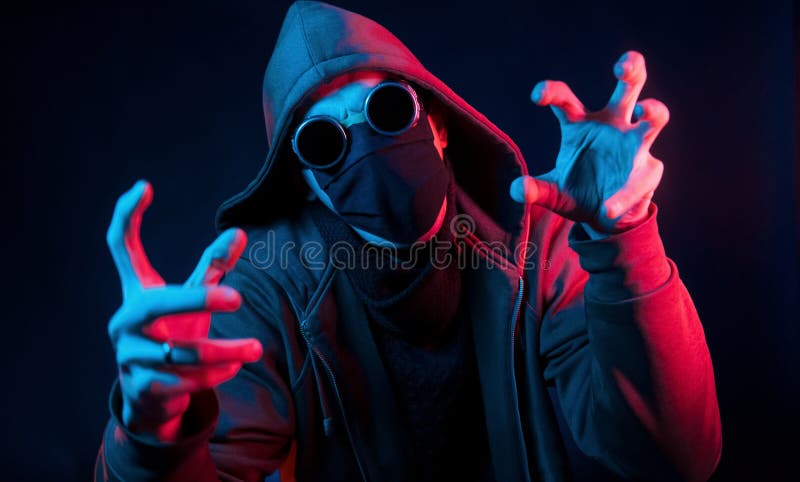 301 Man Wearing White Mask Hood Stock Photos - Free & Royalty-Free Stock  Photos from Dreamstime