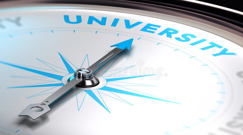 Scelta dell'università illustrazione vettoriale Scelta dell'università illustrazione vettoriale