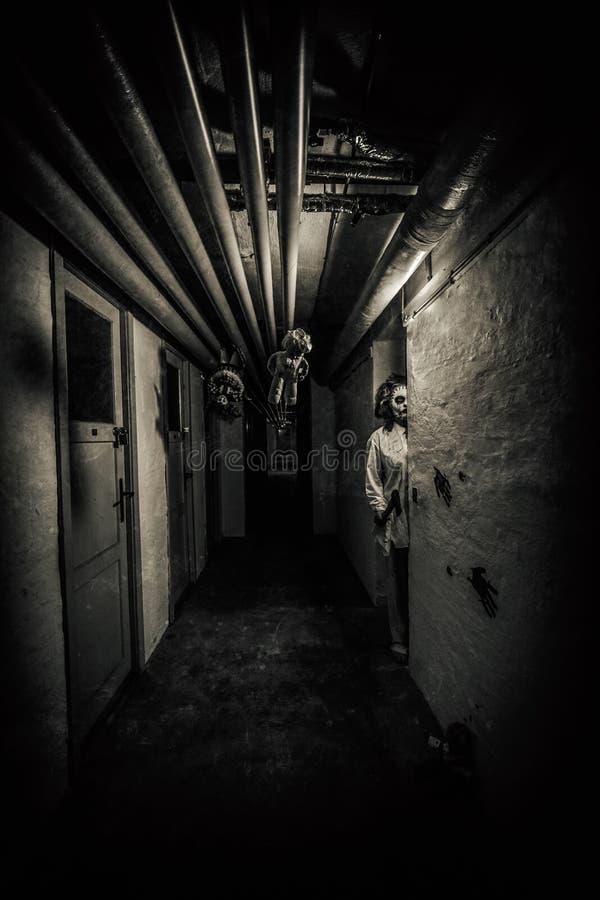 Scena di film horror immagine stock libera da diritti Scena di film horror immagine stock libera da diritti