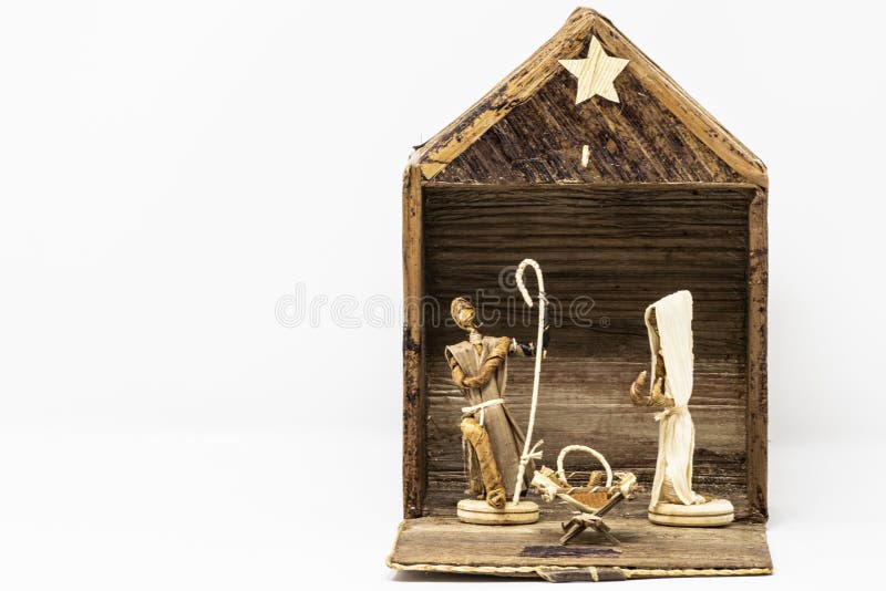 Alternative Christmas nativity scene worked with wood and other materials, made by artisans of Kenya. Alternative Christmas nativity scene worked with wood and other materials, made by artisans of Kenya