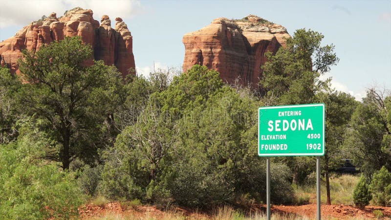 Scene of Cathedral Rock in Sedona Arizona