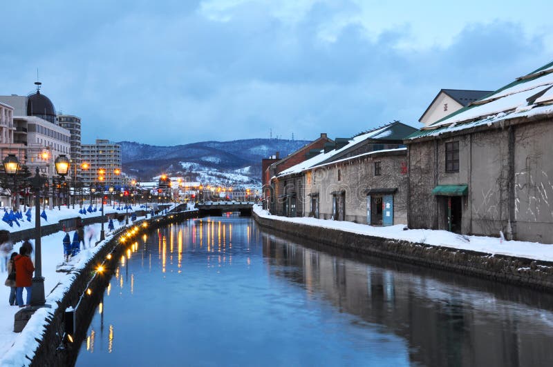 Scene of Otaru canel