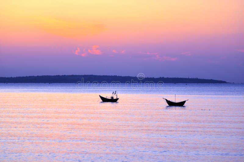 Scenery on beach