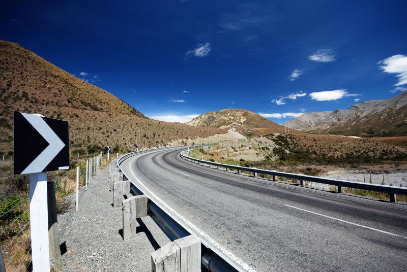 Scenic Alpine road