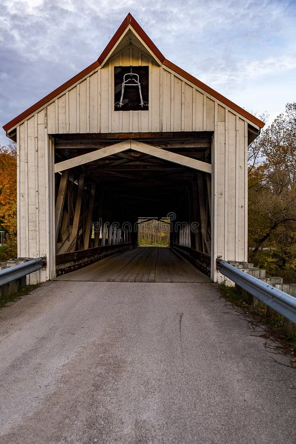 Historic Mechanicsville Covered Bridge - Ashtabula County, Ohio