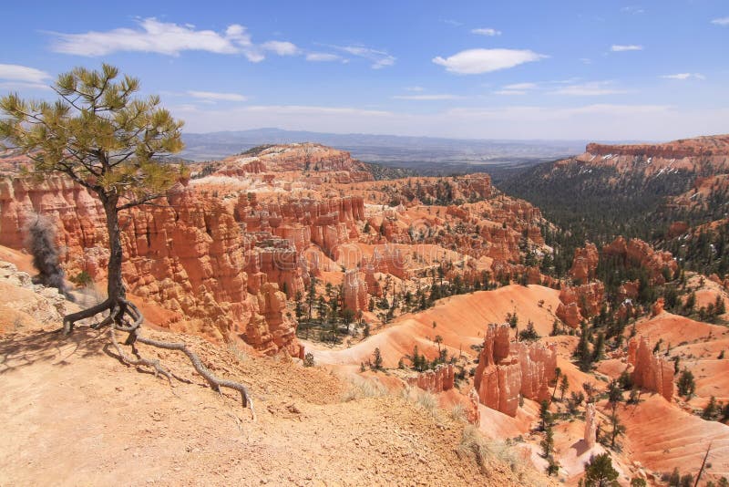 Scenic landscape, rock formations