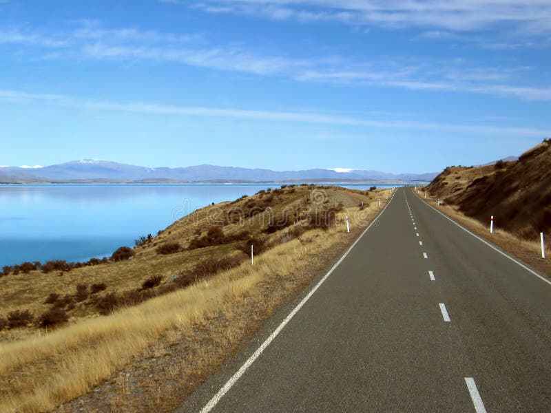 Escénico carreteras jefe de sobre el montanas.