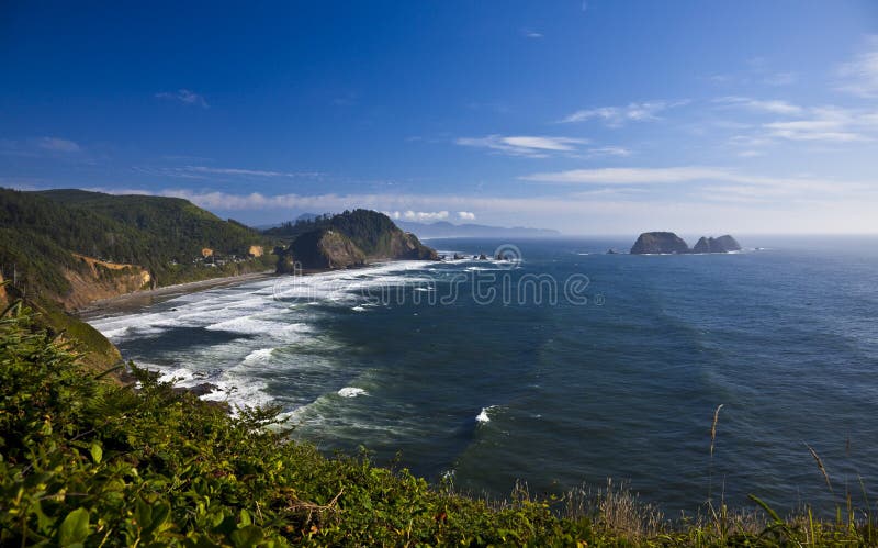 Scenic ocean coastline royalty free stock image Scenic ocean coastline royalty free stock image