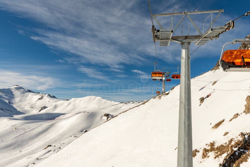 Snow Making Machine At A Ski Resort Stock Photo, Picture and Royalty Free  Image. Image 50770388.