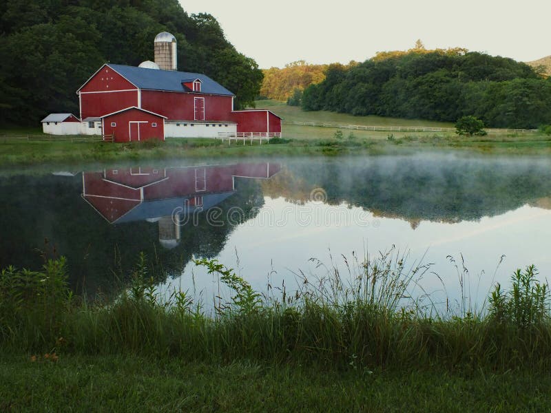 Scenic Red Barn