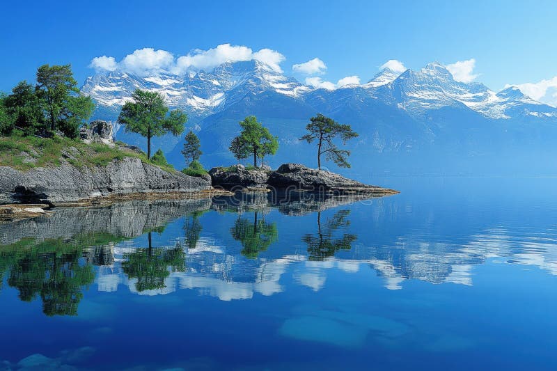 View from clear creeks 澄んだ小川の景色 View from clear creeks