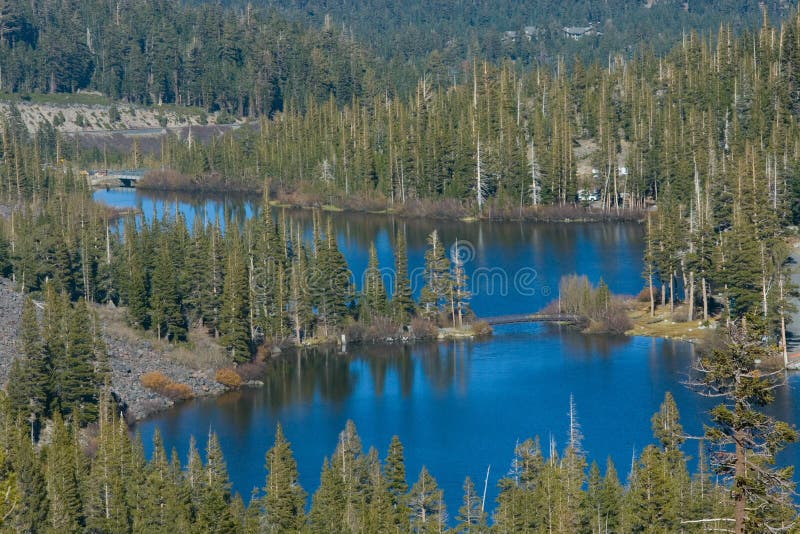 Scenic view of a Mountain and Lake