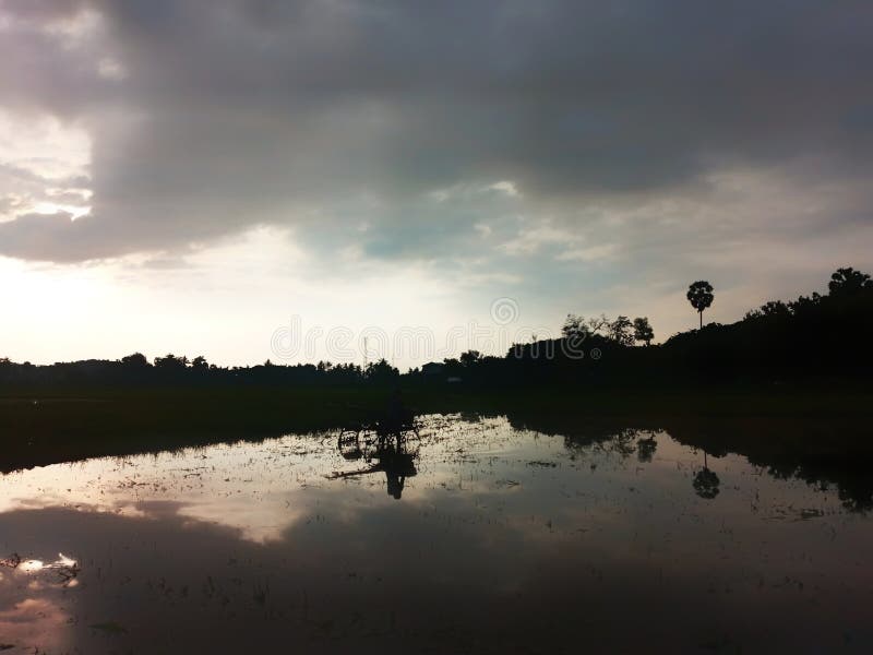 Scenic View of the Sea during Sunrise Hours Stock Photo Image of cloud, natural 276738238
