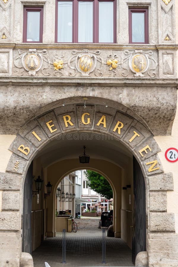 Scenic views around munich germany in autumn season royalty free stock photos