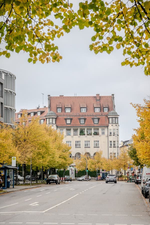 Scenic views around munich germany in autumn season royalty free stock photography