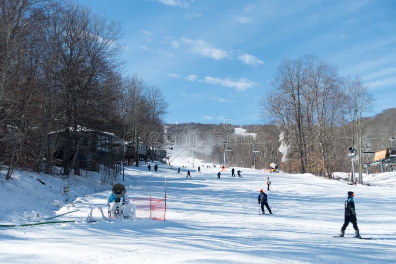 Scenic Views Around Sugar Mountain Ski Resort In North Carolina