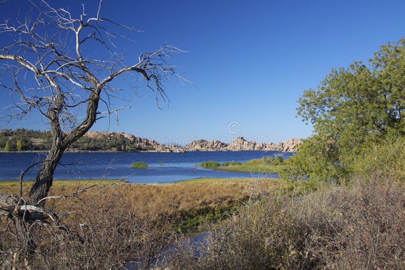 Scenic Watson Lake stock image. Image of scenic, granite 21714259