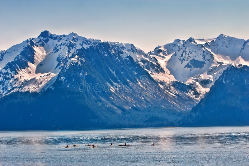 Sceniczny Alaska widok