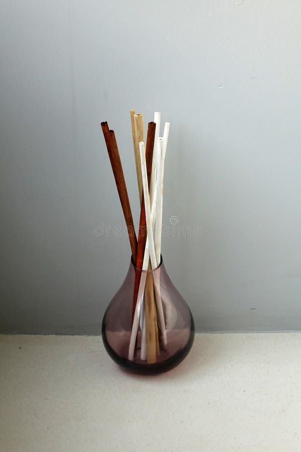 Scent Sticks Aromatic in Jar Stock Photo Image of beautiful, wooden