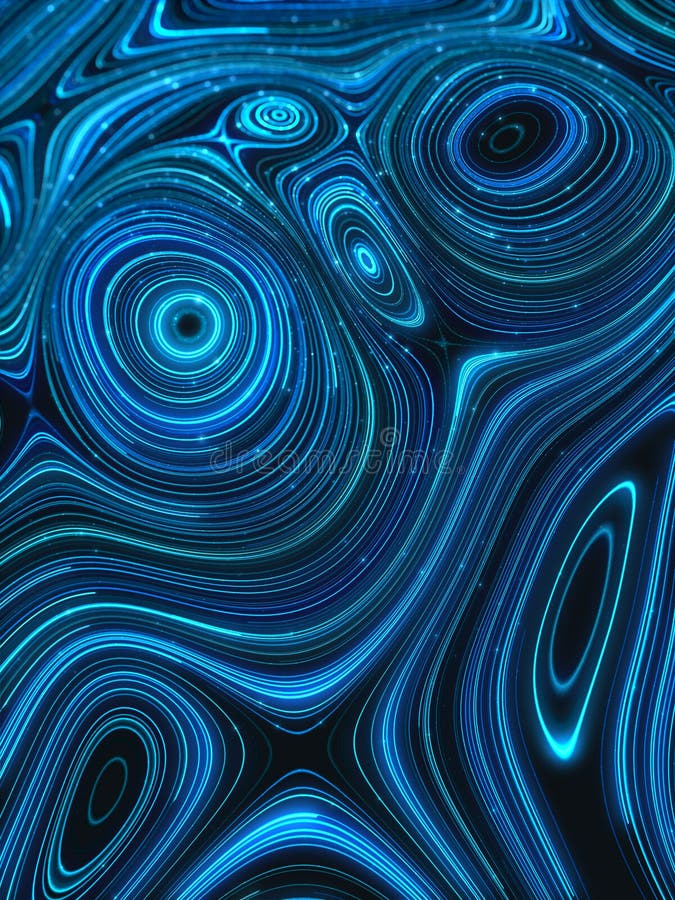 Schoner Abstrakter Blauer Abstrakter Moderner Wellenartig Bewegender Hintergrund Stock Abbildung Illustration Von Abstrakter Schoner