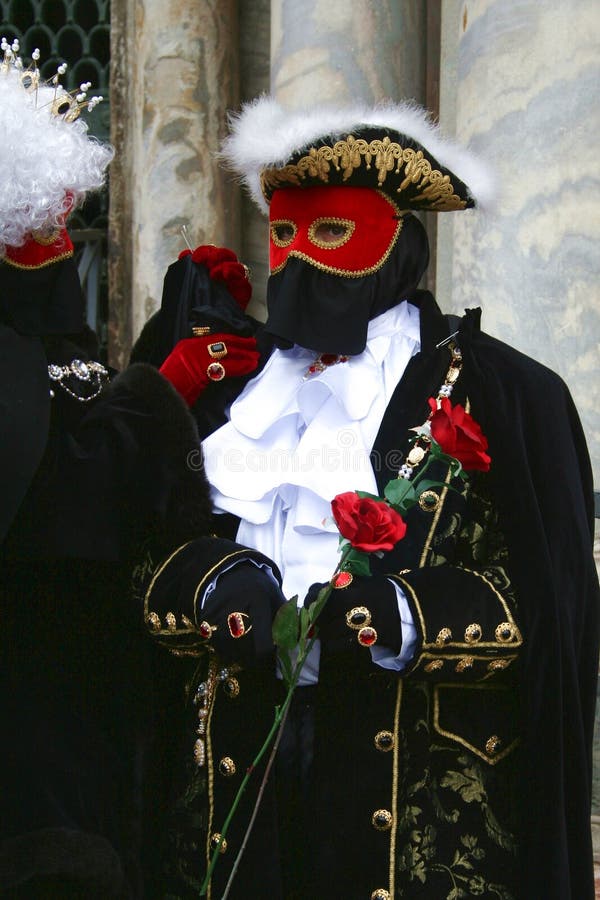 Mask at the Carnival in Venice. Mask at the Carnival in Venice