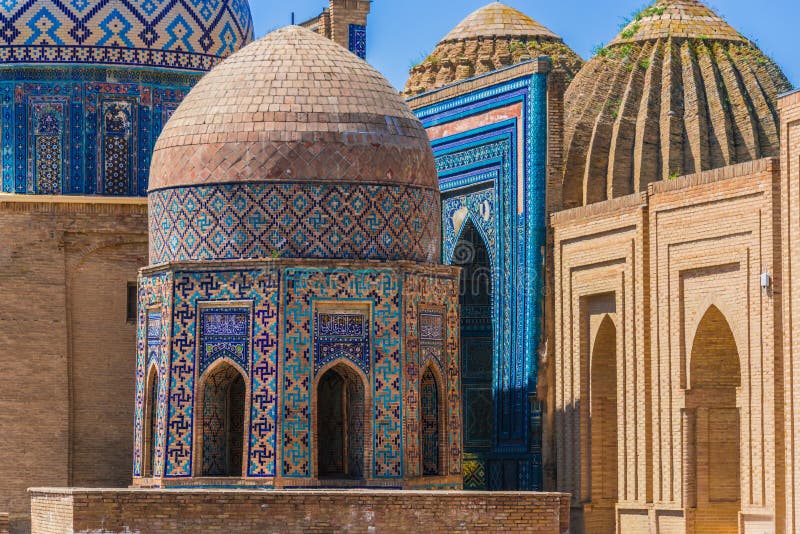 Schah-jag-Zinda en nekropol i Samarkand, Uzbekistan
