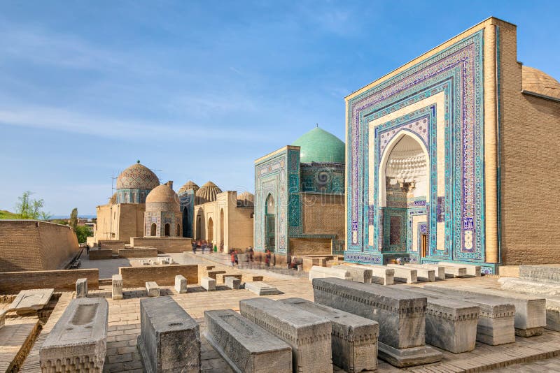 Schah-jag-Zindanekropol i Samarkand, Uzbekistan