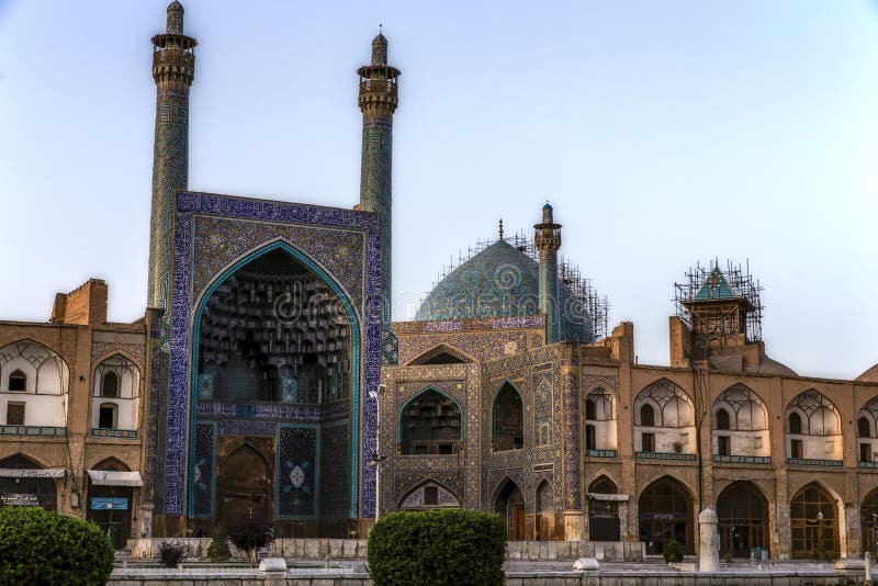 Schahmoskén i Isfahan royaltyfri fotografi Schahmoskén i Isfahan royaltyfri fotografi